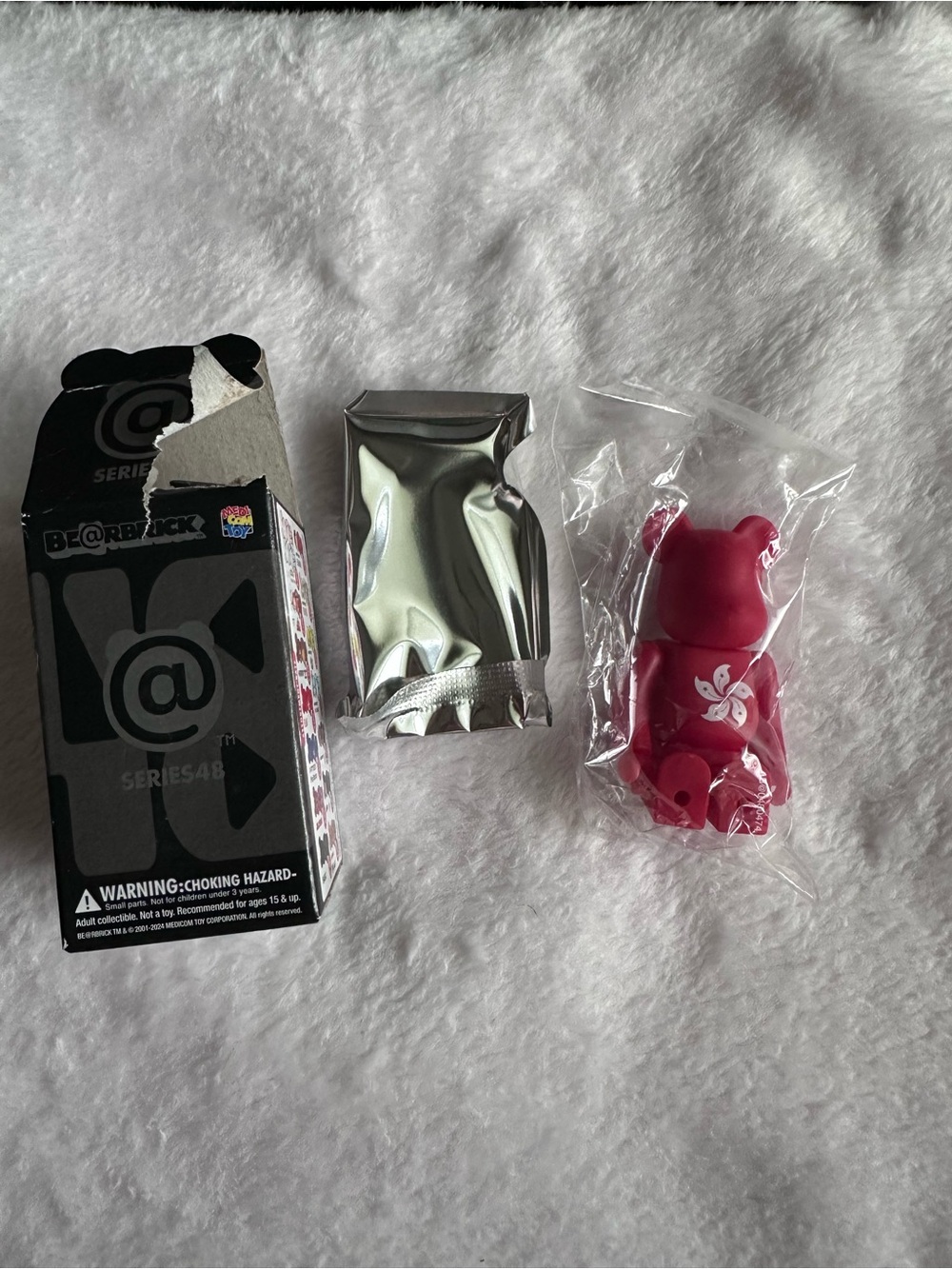 Bearbrick Series 48, “flag” Hong Kong